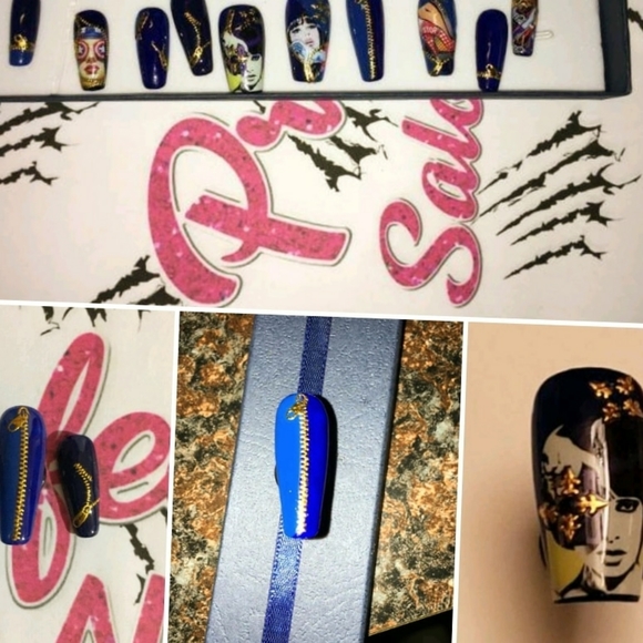 Glue on ready to wear Nails - Picture 1 of 1